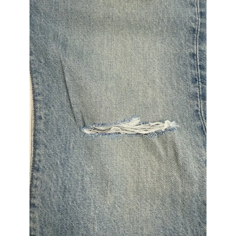 Levi's Premium Women 501 Original Fit Mid Rise Straight Leg Jeans 28x32 Blue NWT - Picture 8 of 16